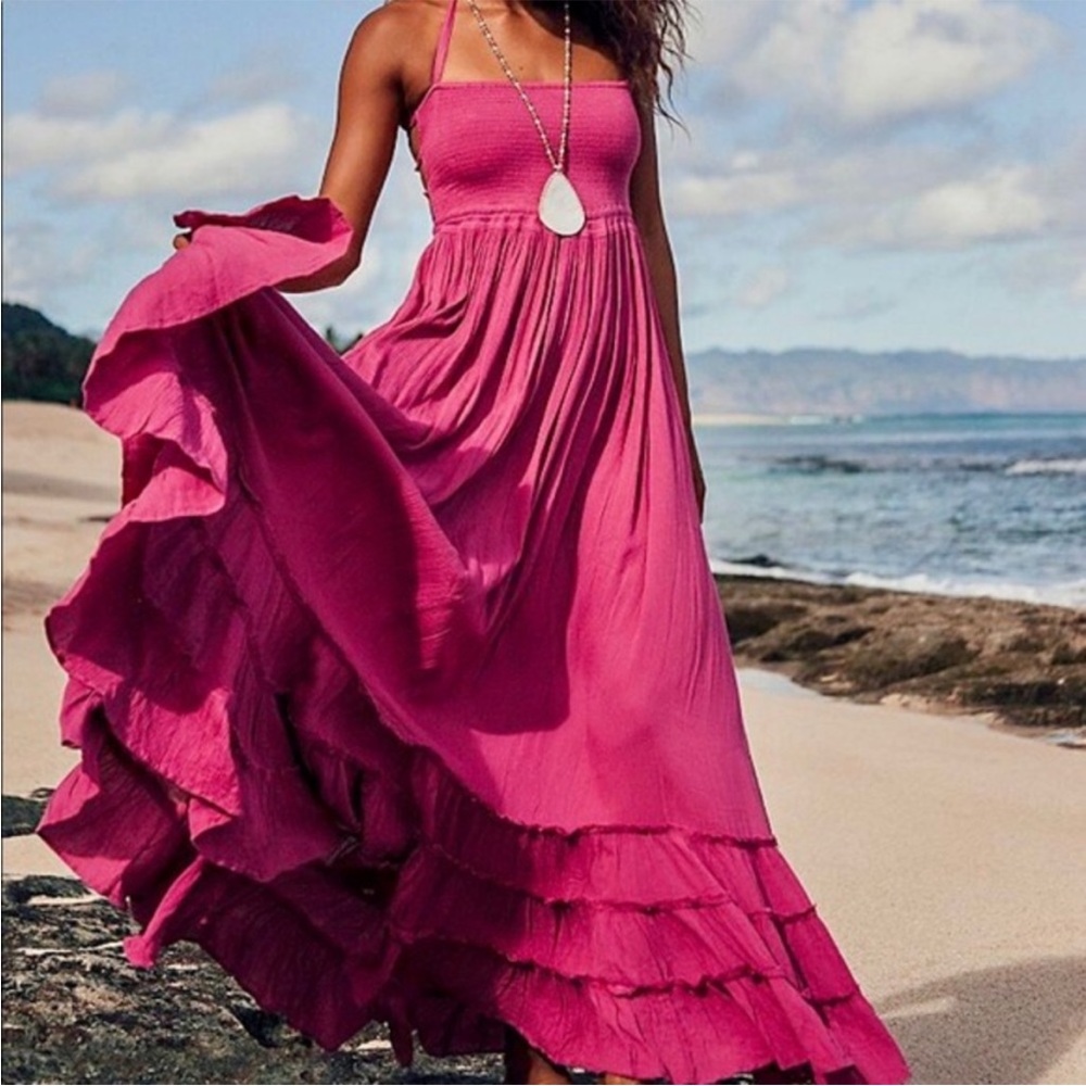 Free People Extra Tropical Maxi Dress